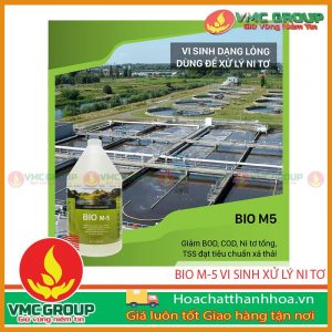 BIO-M5 VI SINH XỬ LÝ NI TƠ CAO VƯỢT NGƯỠNG DẠNG LỎNG